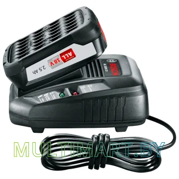 Аккумулятор с зарядным устройством Bosch 1600A00K1P (18В/2.5 Ah + 14.4-18В)